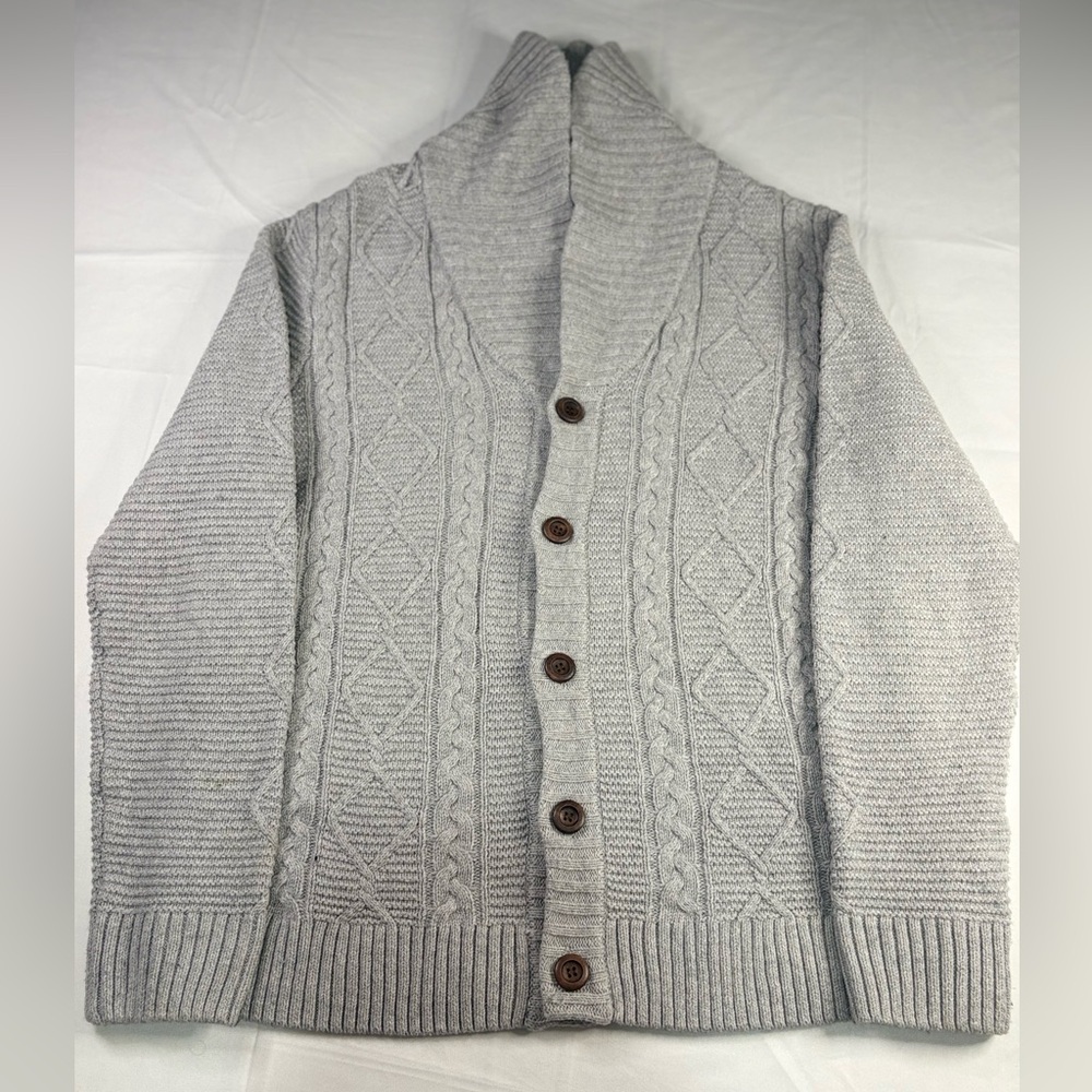 Vintage Rorie Whelan Cable Knit Button Up Cardigan | $35